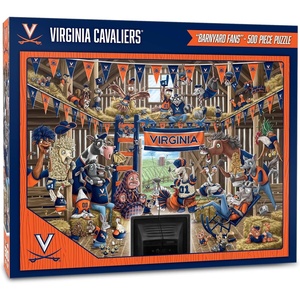 image:imageYouTheFan NCAA Barnyard Fans 500pc PuzzleVirginia Cavaliers