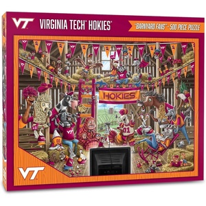 image:imageYouTheFan NCAA Barnyard Fans 500pc PuzzleVirginia Tech Hokies