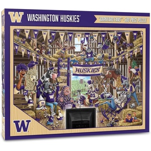 image:imageYouTheFan NCAA Barnyard Fans 500pc PuzzleWashington Huskies