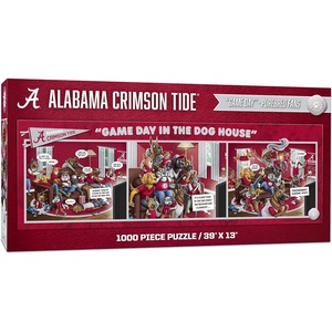image:imageYouTheFan NCAA Game Day in the Dog House  1000pc PuzzleAlabama Crimson Tide