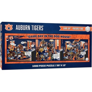 image:imageYouTheFan NCAA Game Day in the Dog House  1000pc PuzzleAuburn Tigers
