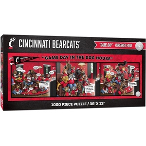 image:imageYouTheFan NCAA Game Day in the Dog House  1000pc PuzzleCincinnati Bearcats