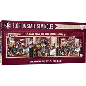 image:imageYouTheFan NCAA Game Day in the Dog House  1000pc PuzzleFlorida State Seminoles