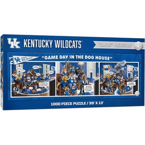 image:imageYouTheFan NCAA Game Day in the Dog House  1000pc PuzzleKentucky Wildcats