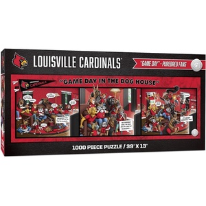 image:imageYouTheFan NCAA Game Day in the Dog House  1000pc PuzzleLouisville Cardinals