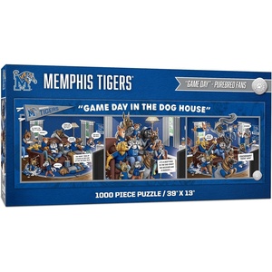 image:imageYouTheFan NCAA Game Day in the Dog House  1000pc PuzzleMemphis Tigers