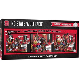image:imageYouTheFan NCAA Game Day in the Dog House  1000pc PuzzleNC State Wolfpack