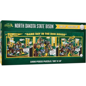 image:imageYouTheFan NCAA Game Day in the Dog House  1000pc PuzzleNorth Dakota State Bison