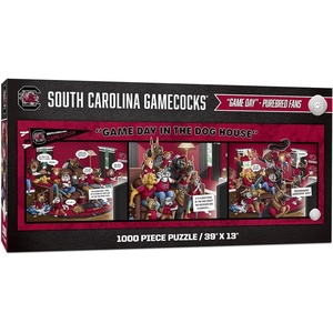image:imageYouTheFan NCAA Game Day in the Dog House  1000pc PuzzleSouth Carolina Gamecocks