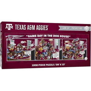 image:imageYouTheFan NCAA Game Day in the Dog House  1000pc PuzzleTexas AM Aggies