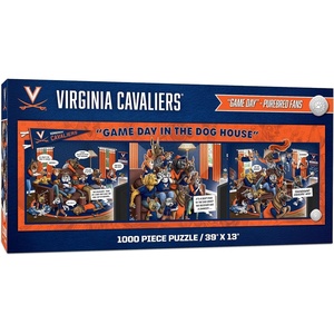 image:imageYouTheFan NCAA Game Day in the Dog House  1000pc PuzzleVirginia Cavaliers
