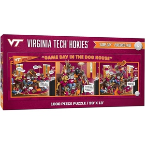 image:imageYouTheFan NCAA Game Day in the Dog House  1000pc PuzzleVirginia Tech Hokies
