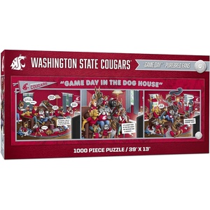 image:imageYouTheFan NCAA Game Day in the Dog House  1000pc PuzzleWashington State Cougars