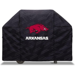image:imageYouTheFan NCAA Heavy Duty Waterproof Grill Cover  UV Resistant Durable Polyester BBQ Cover Weatherproof Protection for Outdoor Gas or Charcoal Grills for Grills up to 5 WideArkansas Razorbacks