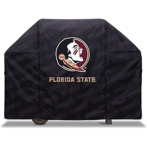 image:imageYouTheFan NCAA Heavy Duty Waterproof Grill Cover  UV Resistant Durable Polyester BBQ Cover Weatherproof Protection for Outdoor Gas or Charcoal Grills for Grills up to 5 WideFlorida State Seminoles