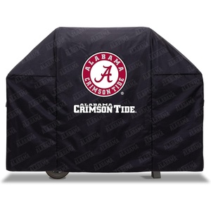 image:imageYouTheFan NCAA Heavy Duty Waterproof Grill Cover  UV Resistant Durable Polyester BBQ Cover Weatherproof Protection for Outdoor Gas or Charcoal Grills for Grills up to 5 WideAlabama Crimson Tide
