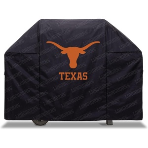 image:imageYouTheFan NCAA Heavy Duty Waterproof Grill Cover  UV Resistant Durable Polyester BBQ Cover Weatherproof Protection for Outdoor Gas or Charcoal Grills for Grills up to 5 WideTexas Longhorns