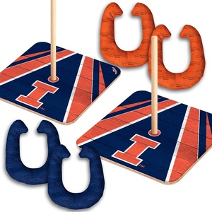 image:imageYouTheFan NCAA HorseShoe Bags GameIllinois Fighting Illini