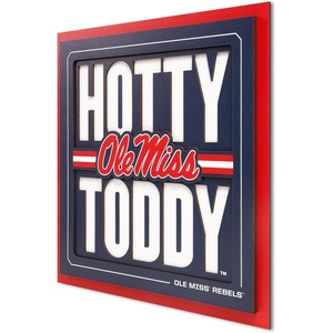 image:imageYouTheFan NCAA North Carolina Tar Heels Slogan Series 3D Wall ArtMississippi Rebels