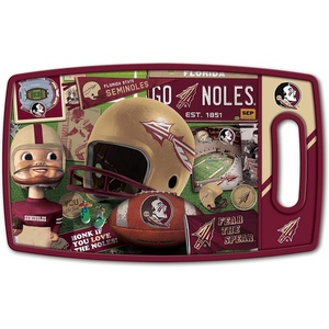 image:imageYouTheFan NCAA Retro Series Cutting BoardFlorida State Seminoles