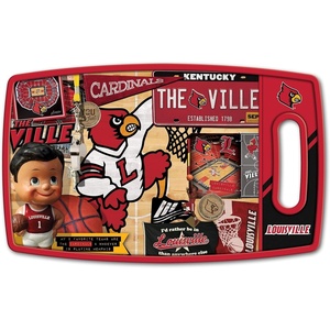 image:imageYouTheFan NCAA Retro Series Cutting BoardLouisville Cardinals