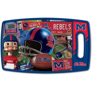 image:imageYouTheFan NCAA Retro Series Cutting BoardMississippi Rebels