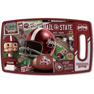 image:imageYouTheFan NCAA Retro Series Cutting BoardMississippi State Bulldogs