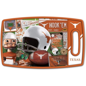 image:imageYouTheFan NCAA Retro Series Cutting BoardTexas Longhorns