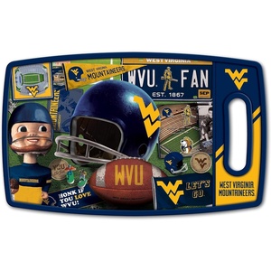image:imageYouTheFan NCAA Retro Series Cutting BoardWest Virginia Mountaineers