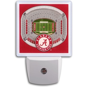 image:imageYouTheFan NCAA Texas Longhorns StadiumView Nite LightAlabama Crimson Tide