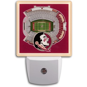image:imageYouTheFan NCAA Texas Longhorns StadiumView Nite LightFlorida State Seminoles