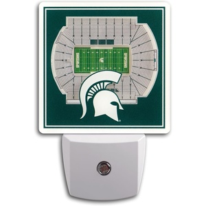 image:imageYouTheFan NCAA Texas Longhorns StadiumView Nite LightMichigan State Spartans