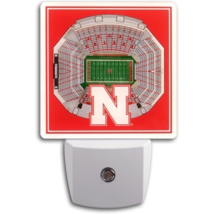 image:imageYouTheFan NCAA Texas Longhorns StadiumView Nite LightNebraska Cornhuskers