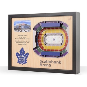 image:imageYouTheFan NHL 25Layer StadiumView Wall ArtToronto Maple Leafs