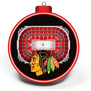 image:imageYouTheFan NHL 3D StadiumView OrnamentChicago Blackhawks