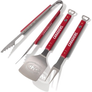 image:imageYouTheFan NHL 3PC Spirit Series BBQ Grill SetMontreal Canadiens