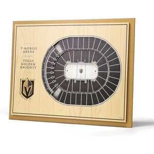 image:imageYouTheFan NHL 5Layer 17 x 13 StadiumViews 3D Wall ArtVegas Golden Knights