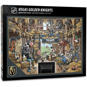 image:imageYouTheFan NHL Barnyard Fans 500pc PuzzleVegas Golden Knights