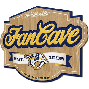 image:imageYouTheFan NHL Detroit Red Wings Fan Cave SignNashville Predators