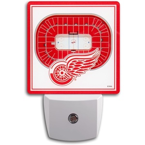 image:imageYouTheFan NHL Detroit Red Wings StadiumView Nite Light