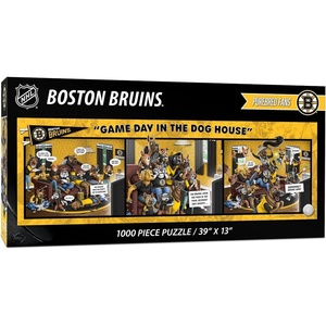 image:imageYouTheFan NHL Game Day in The Dog House  1000pc PuzzleBoston Bruins