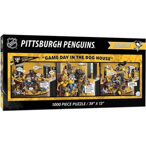 image:imageYouTheFan NHL Game Day in The Dog House  1000pc PuzzlePittsburgh Penguins