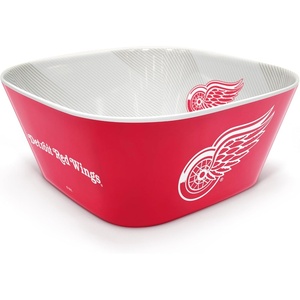 image:imageYouTheFan NHL OfficiallyLicensed Large Party Bowl  100 Melamine Dishwasher Safe BPA Free  Holds Large Bag of Chips  Sleek Design  Perfect for Game Day or Any DayDetroit Red Wings