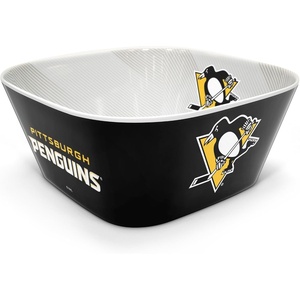 image:imageYouTheFan NHL OfficiallyLicensed Large Party Bowl  100 Melamine Dishwasher Safe BPA Free  Holds Large Bag of Chips  Sleek Design  Perfect for Game Day or Any DayPittsburgh Penguins