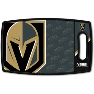 image:imageYouTheFan NHL Officiallylicensed Logo Series Cutting Board  reversible design for double the cutting surface  gentle on knives team message on both front and backVegas Golden Knights
