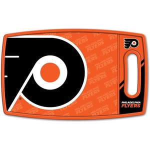image:imageYouTheFan NHL Officiallylicensed Logo Series Cutting Board  reversible design for double the cutting surface  gentle on knives team message on both front and backPhiladelphia Flyers