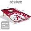 image:imageYouTheFan NCAA 2 x 3 Wood Cornhole GameAlabama Crimson Tide