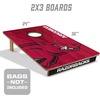 image:imageYouTheFan NCAA 2 x 3 Wood Cornhole GameArkansas Razorbacks