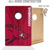 image:imageYouTheFan NCAA 2 x 3 Wood Cornhole GameArkansas Razorbacks
