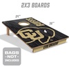 image:imageYouTheFan NCAA 2 x 3 Wood Cornhole GameColorado Buffaloes